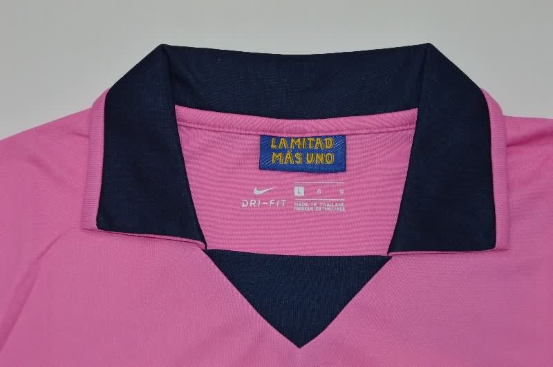 AAA(Thailand) Boca Juniors 2013/14 Away Retro Long Sleeve Soccer Jersey