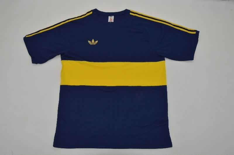 AAA(Thailand) Boca Juniors 1980 Home Retro Soccer Jersey AAA(Thailand) Boca Juniors 1980 Home Retro Soccer Jersey