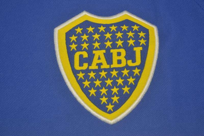 AAA(Thailand) Boca Juniors 2003 Home Retro Soccer Jersey