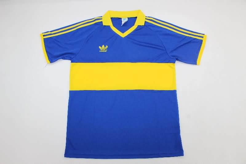 AAA(Thailand) Boca Juniors 1985/86 Home Retro Soccer Jersey AAA(Thailand) Boca Juniors 1985/86 Home Retro Soccer Jersey