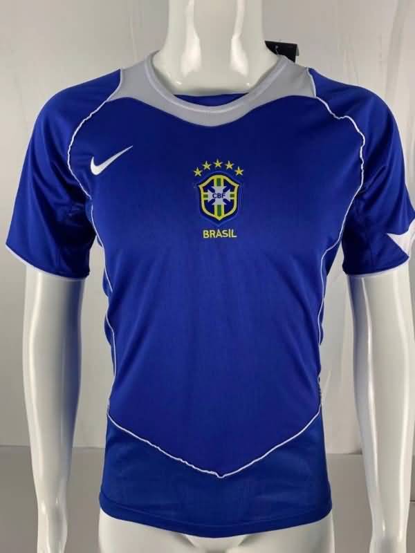 AAA(Thailand) Brazil 2004/06 Retro Away Soccer Jersey
