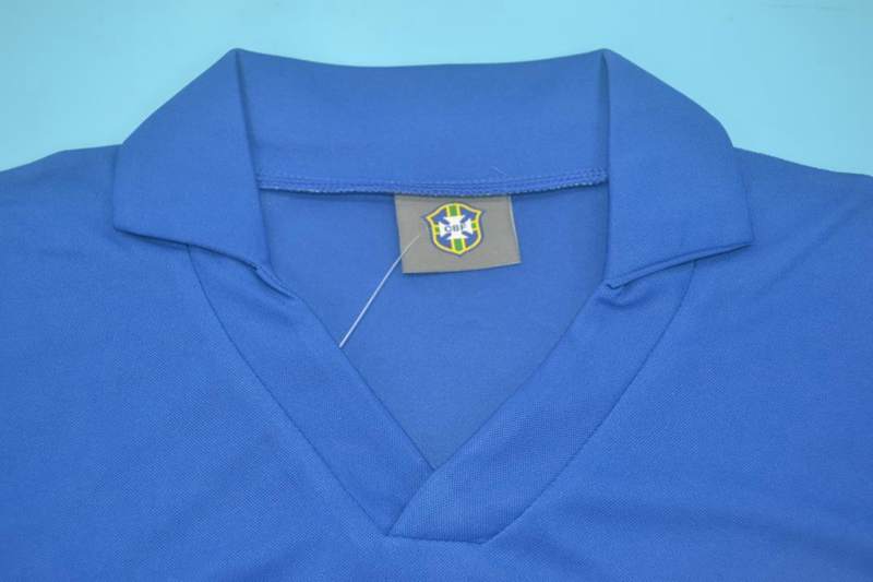 AAA(Thailand) Brazil 1957 Away Retro Soccer Jersey