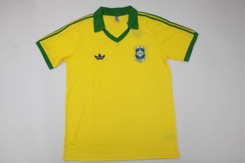 AAA(Thailand) Brazil 1978 Home Retro Soccer Jersey