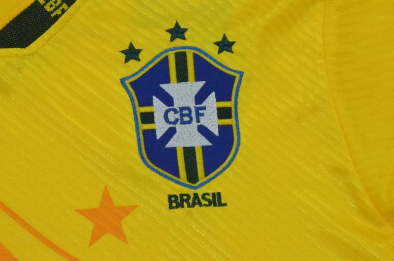 AAA(Thailand) Brazil 1994 Home Retro Long Sleeve Soccer Jersey