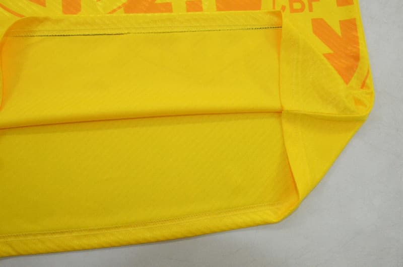 AAA(Thailand) Brazil 1994 Home Retro Long Sleeve Soccer Jersey