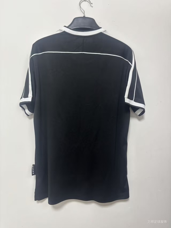 AAA(Thailand) Brazil 1998 Black Retro Soccer Jersey