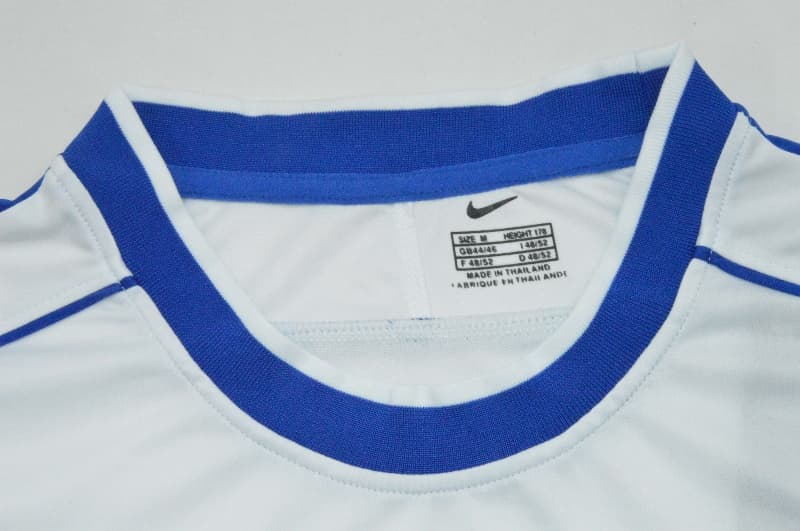 AAA(Thailand) Brazil 1998 Goalkeeper White Retro Soccer Jersey