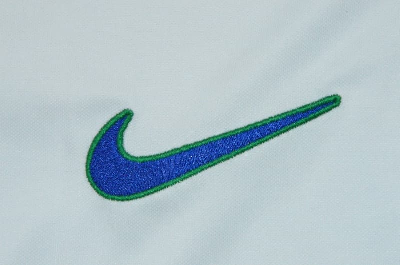 AAA(Thailand) Brazil 1998 Goalkeeper White Retro Soccer Jersey