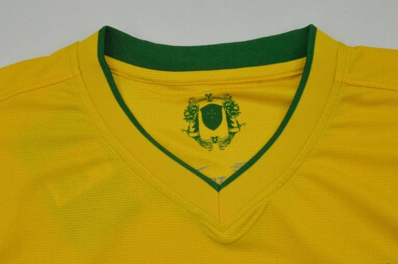 AAA(Thailand) Brazil 2012 Home Retro Soccer Jersey