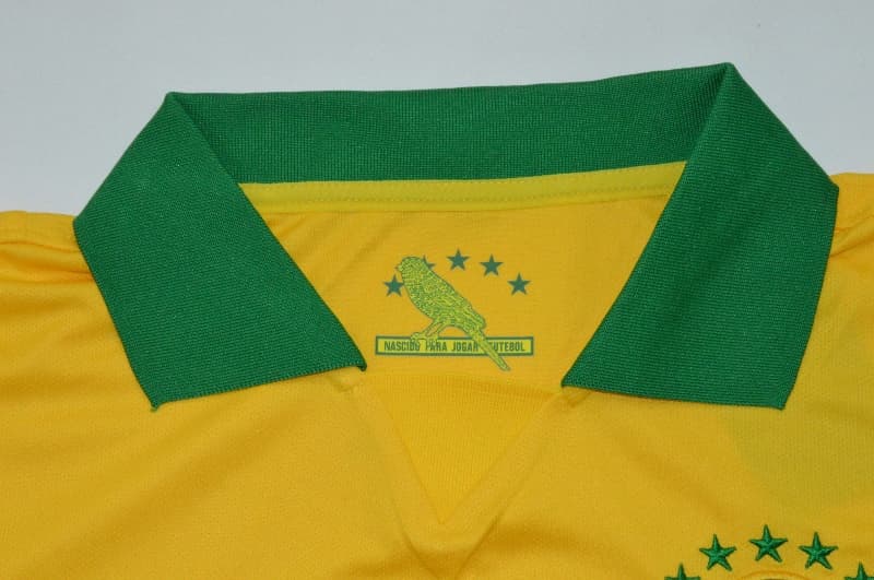 AAA(Thailand) Brazil 2013 Home Retro Soccer Jersey
