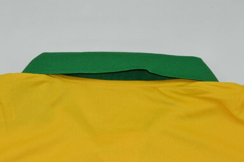 AAA(Thailand) Brazil 2013 Home Retro Soccer Jersey