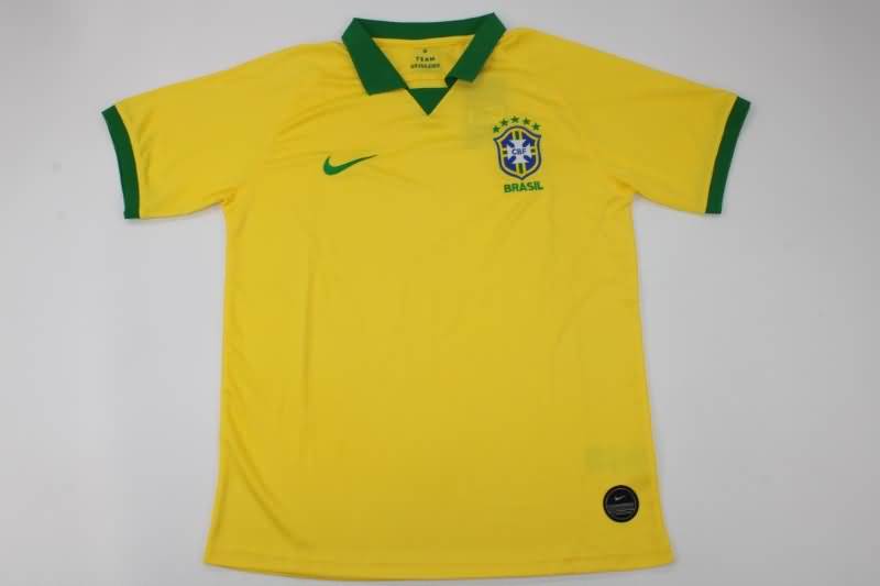AAA(Thailand) Brazil 2019 Home Retro Soccer Jersey