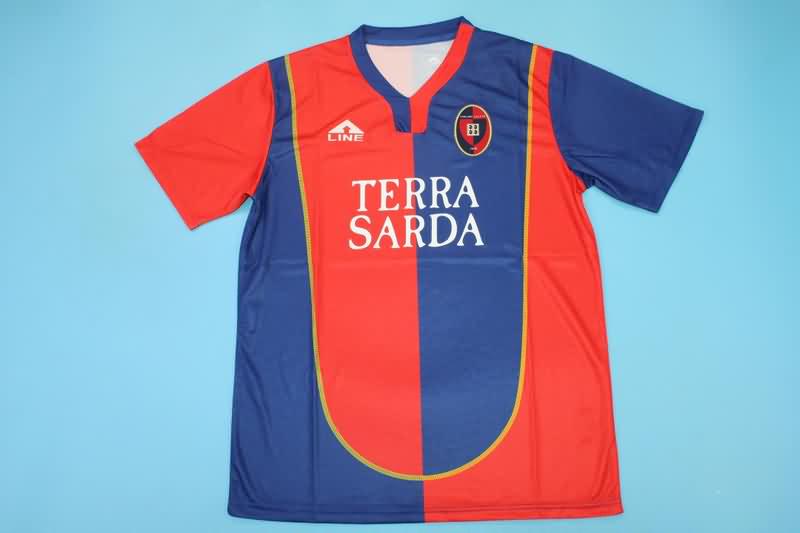 AAA(Thailand) Cagliari 2004/05 Home Retro Soccer Jersey