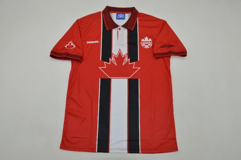 AAA(Thailand) Canada 1998 Home Retro Soccer Jersey AAA(Thailand) Canada 1998 Home Retro Soccer Jersey