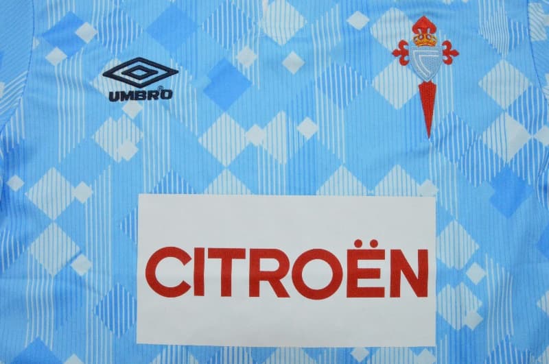 AAA(Thailand) Celta 1992/93 Home Retro Soccer Jersey