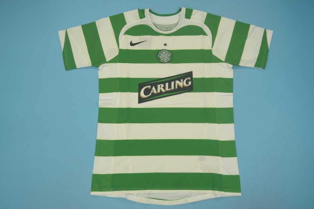 AAA(Thailand) Celtic 2005/06 Home Retro Soccer Jersey