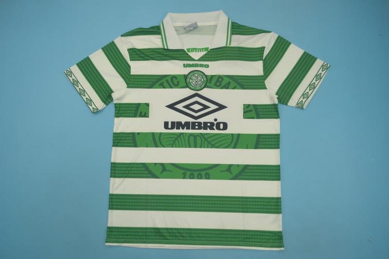 AAA(Thailand) Celtic 1997/99 Home Retro Soccer Jersey