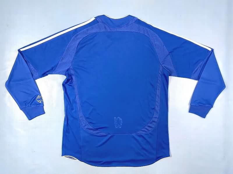 AAA(Thailand) Chelsea 2006/07 Home Long Sleeve Retro Soccer Jersey