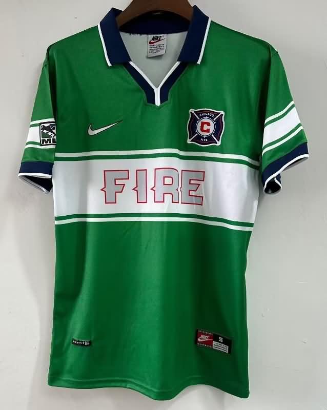 AAA(Thailand) Chicago Fire 1998 Away Retro Soccer Jersey