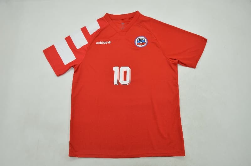 AAA(Thailand) Chile 1994 Home Retro Soccer Jersey AAA(Thailand) Chile 1994 Home Retro Soccer Jersey
