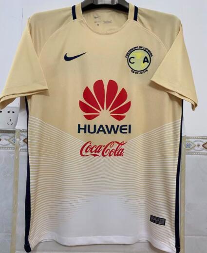 AAA(Thailand) Club America 2016/17 Home Retro Soccer Jersey
