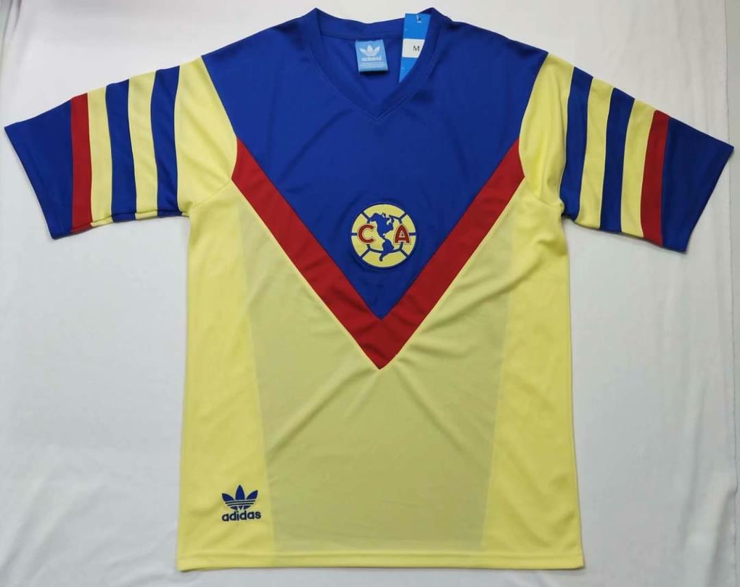 AAA(Thailand) Club America 1981/82 Home Retro Soccer Jersey
