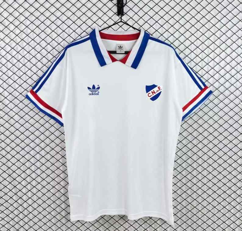 AAA(Thailand) Club Nacional 1980/82 Home Retro Soccer Jersey