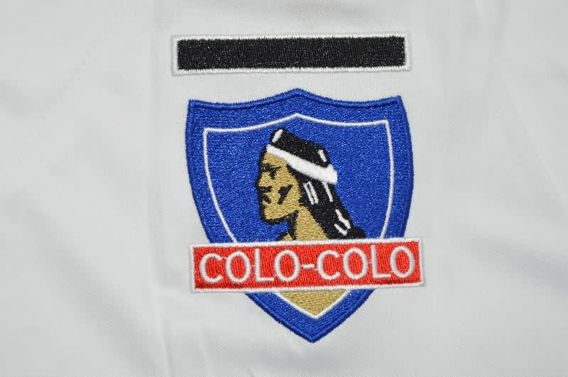 AAA(Thailand) Colo Colo 1997/98 Home Retro Long Sleeve Soccer Jersey