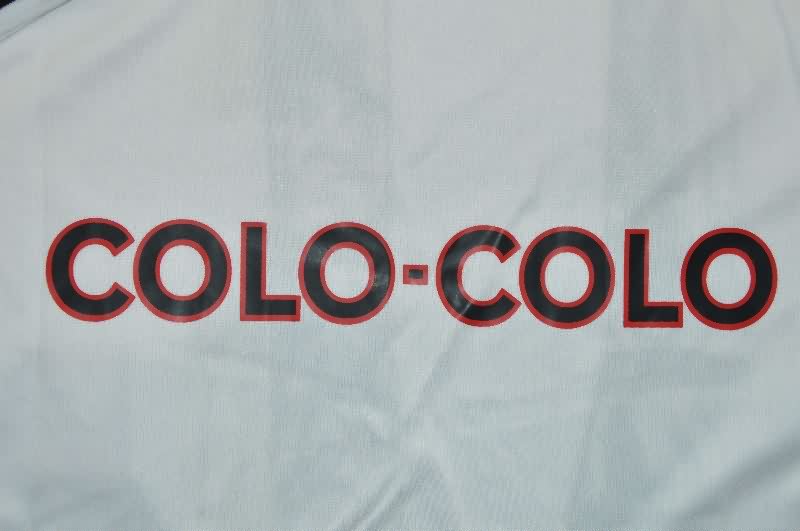 AAA(Thailand) Colo Colo 1997/98 Home Retro Long Sleeve Soccer Jersey