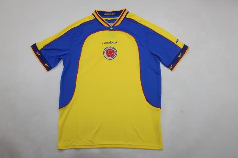 AAA(Thailand) Colombia 2001/02 Home Retro Soccer Jersey