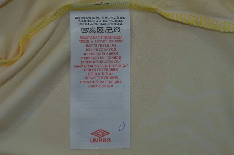 AAA(Thailand) Colombia 1994 Home Long Sleeve Retro Soccer Jersey