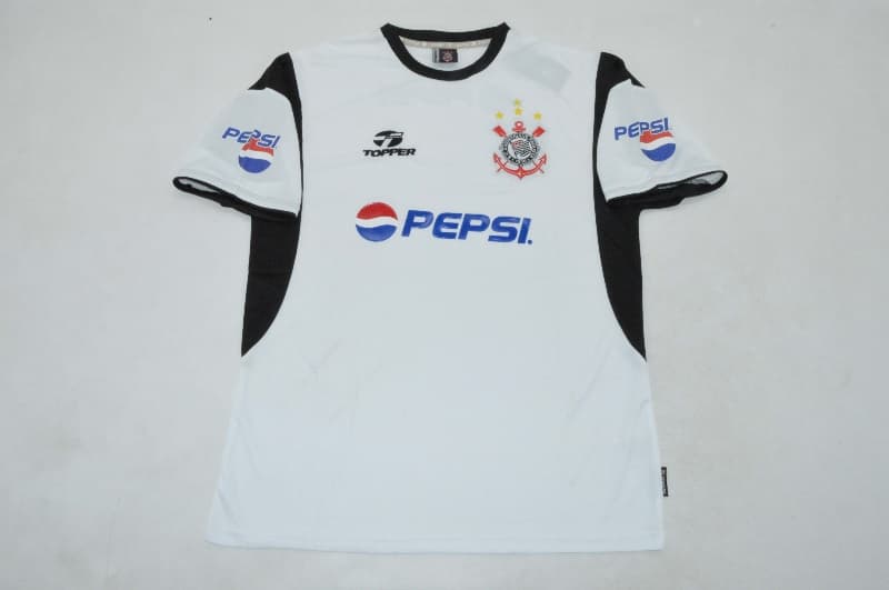 AAA(Thailand) Corinthians 2003 Home Retro Soccer Jersey