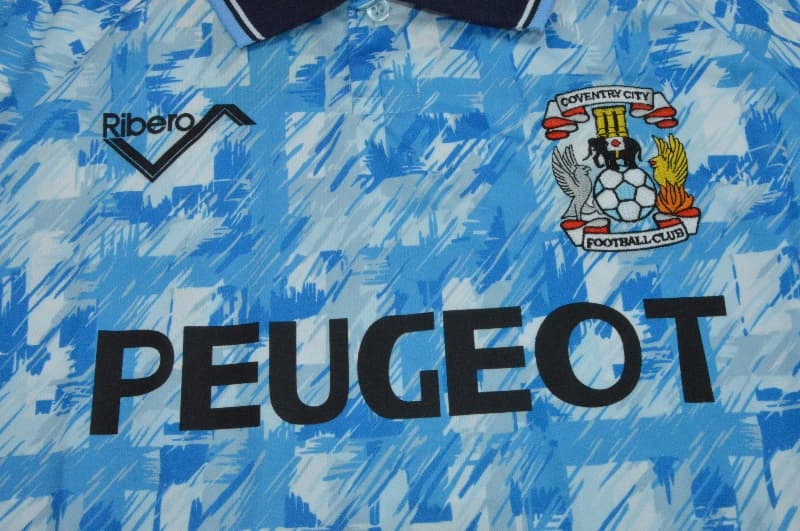 AAA(Thailand) Coventry City 1992/93 Home Retro Soccer Jersey