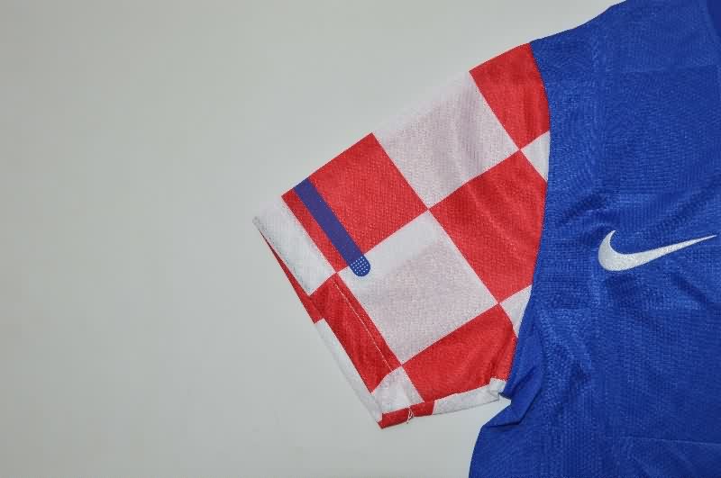 AAA(Thailand) Croatia 2010 Away Retro Soccer Jersey