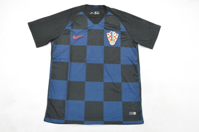 AAA(Thailand) Croatia 2018 Away Retro Soccer Jersey AAA(Thailand) Croatia 2018 Away Retro Soccer Jersey