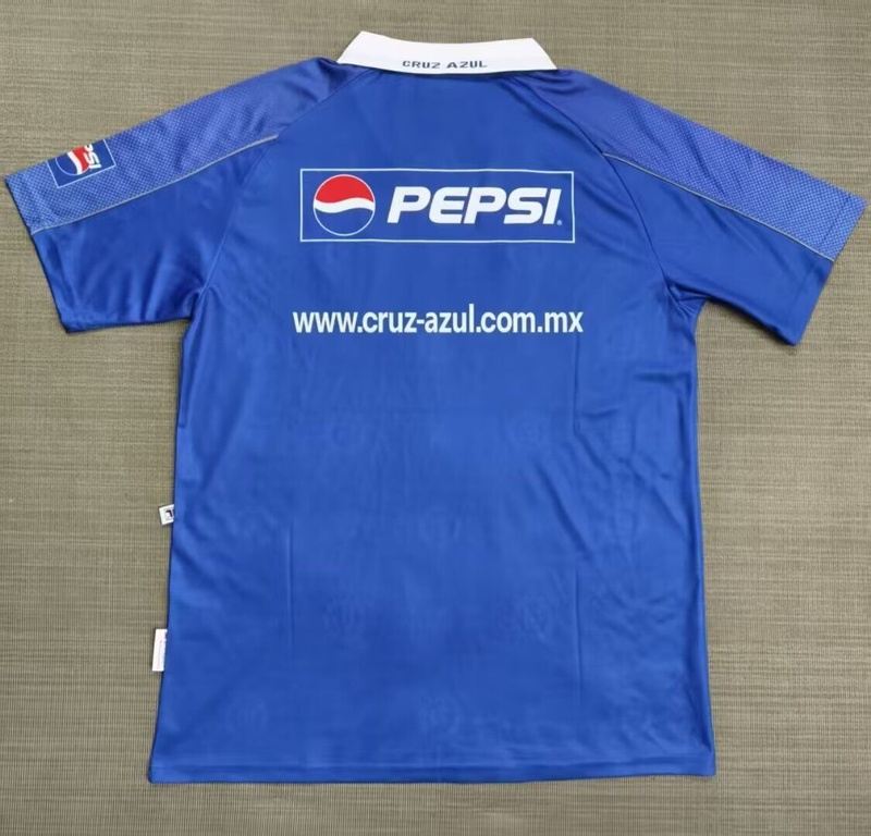 AAA(Thailand) Cruz Azul 2000/02 Home Retro Soccer Jersey