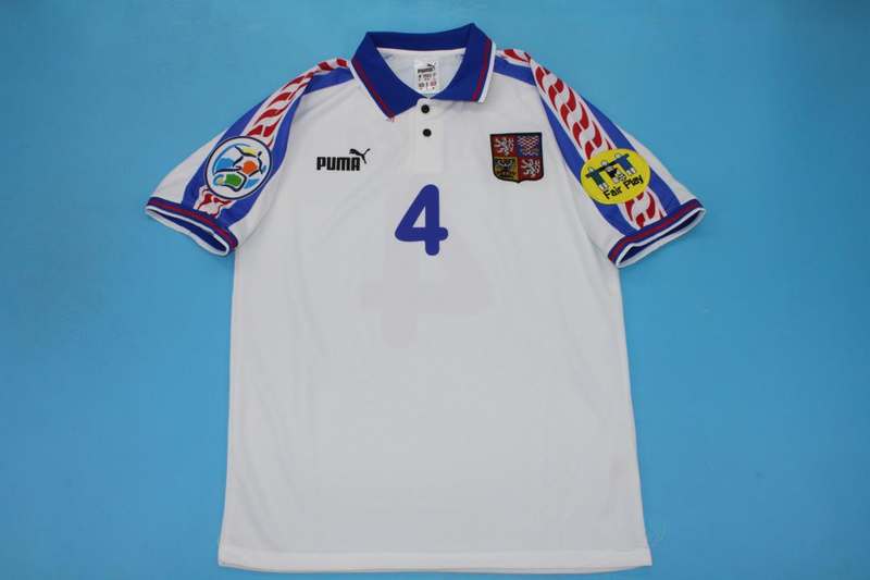 AAA(Thailand) Czech 1996 Away Retro Soccer Jersey