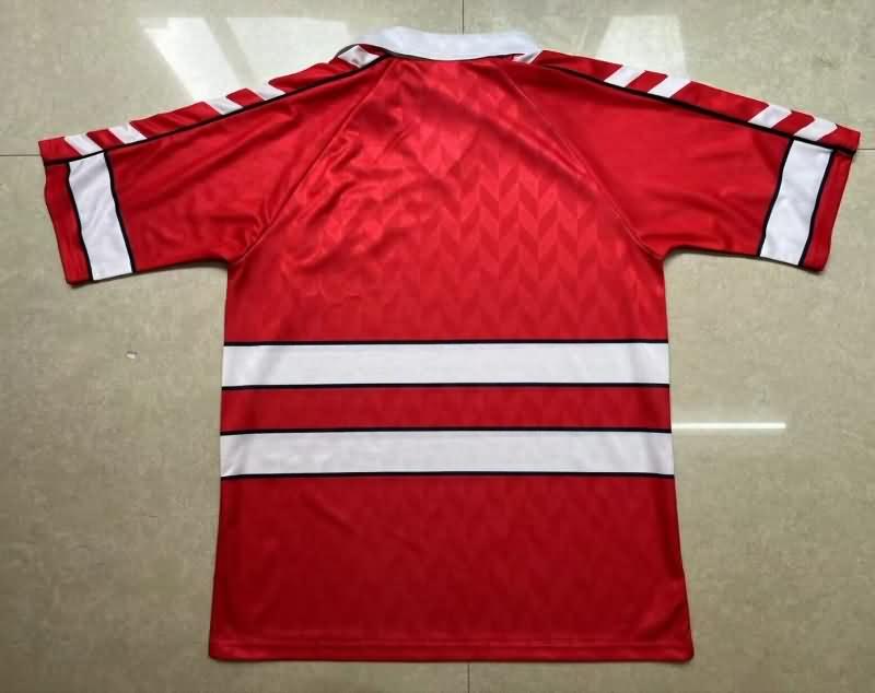 AAA(Thailand) Denmark 1988 Home Retro Soccer Jersey