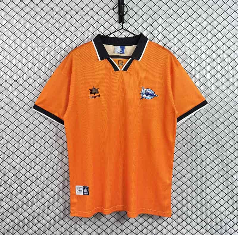 AAA(Thailand) Deportivo Alaves 1990/92 Away Retro Soccer Jersey
