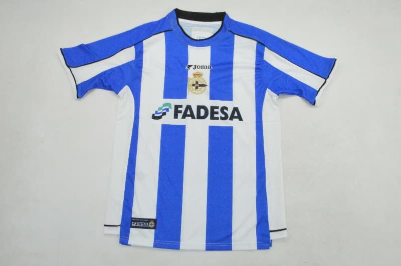 AAA(Thailand) Deportivo La Coruna 2002/03 Home Retro Soccer Jersey AAA(Thailand) Deportivo La Coruna 2002/03 Home Retro Soccer Jersey