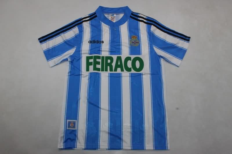 AAA(Thailand) Deportivo La Coruna 1997/98 Home Retro Soccer Jersey