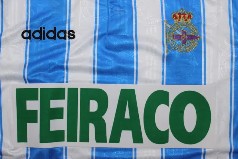 AAA(Thailand) Deportivo La Coruna 1997/98 Home Retro Soccer Jersey