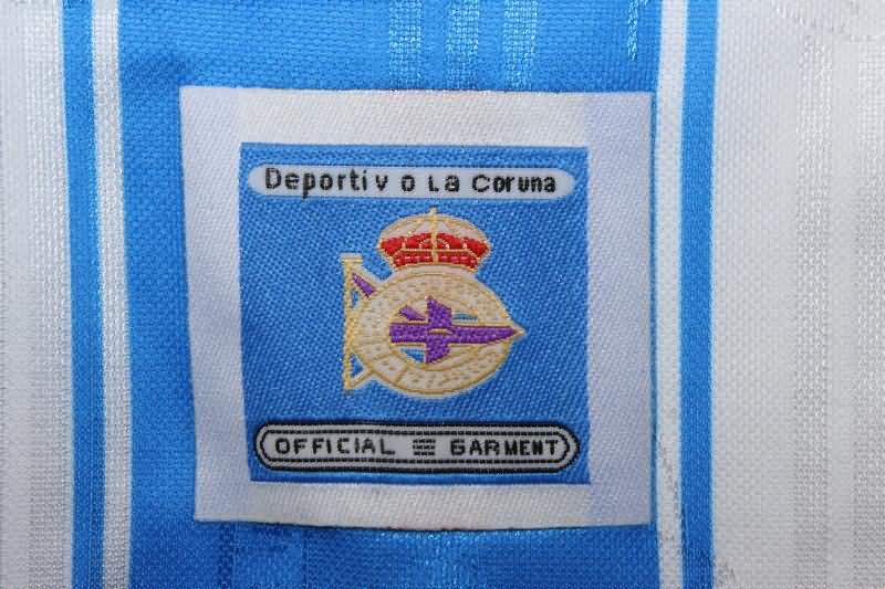 AAA(Thailand) Deportivo La Coruna 1997/98 Home Retro Soccer Jersey