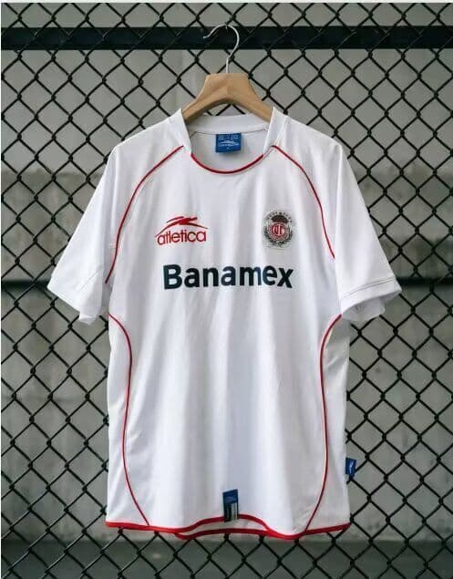 AAA(Thailand) Deportivo Toluca 2005/06 Away Retro Soccer Jersey AAA(Thailand) Deportivo Toluca 2005/06 Away Retro Soccer Jersey