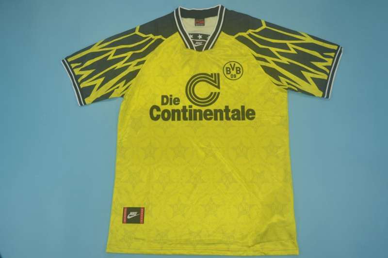 AAA(Thailand) Dortmund 1994/95 Home Retro Soccer Jersey