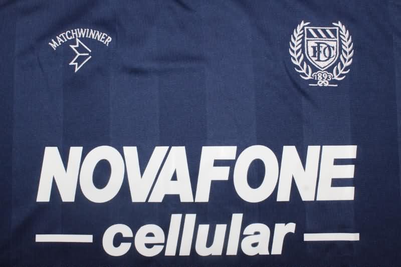 AAA(Thailand) Dundee 1987/89 Home Retro Soccer Jersey