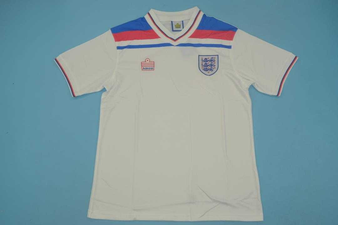 AAA(Thailand) England 1980 Home Retro Soccer Jersey