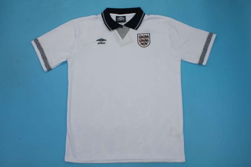 AAA(Thailand) England 1990 Home Retro Soccer Jersey