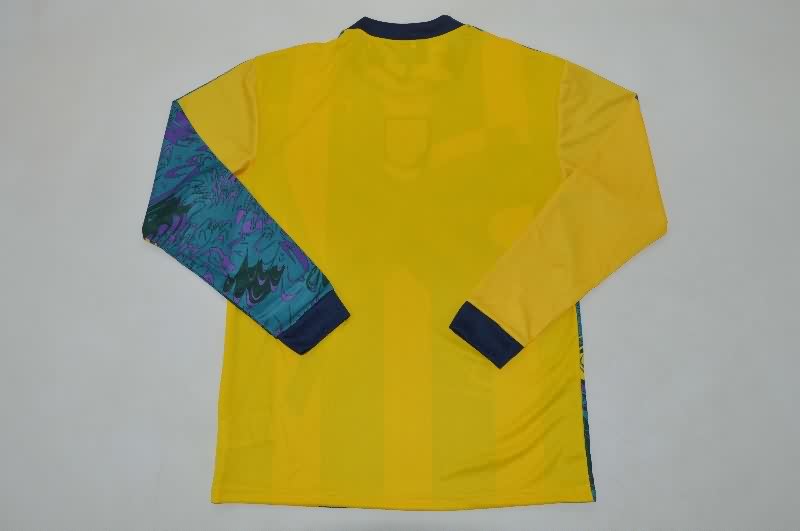 AAA(Thailand) England 1995 Goalkeeper Long Sleeve Retro Soccer Jersey