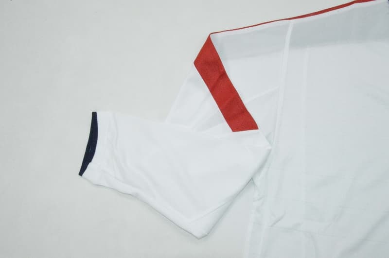 AAA(Thailand) England 2004 Home Long Sleeve Retro Soccer Jersey